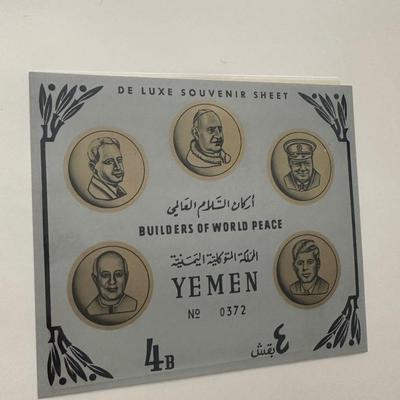 John F. Kennedy Memorial Postage Stamps