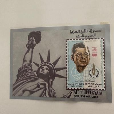 John F. Kennedy Memorial Postage Stamps