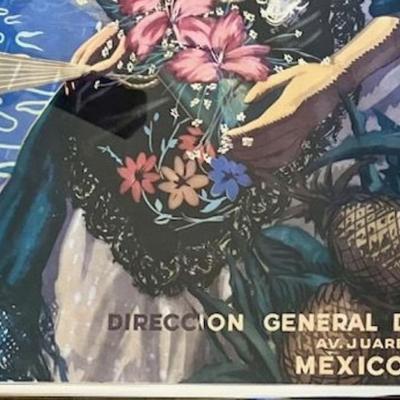 Vintage Vera Cruz Framed Poster