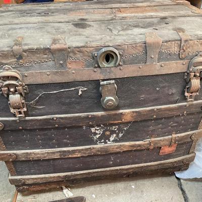 Beautiful antique trunk