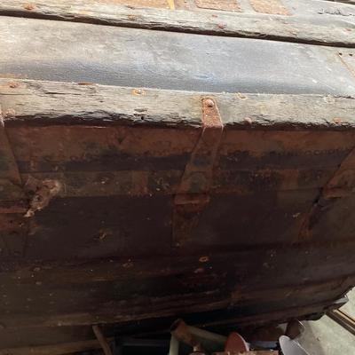 Beautiful antique trunk