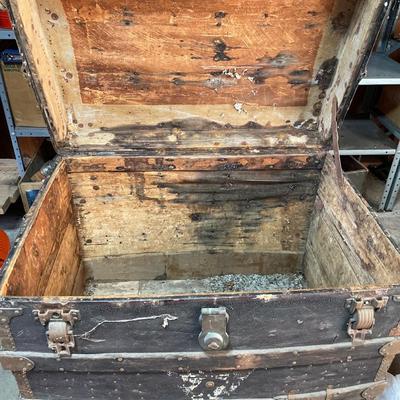 Beautiful antique trunk
