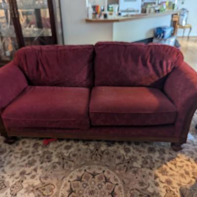 Clayton Marcus Hand Crafted Upholstery Love Seat & Couch