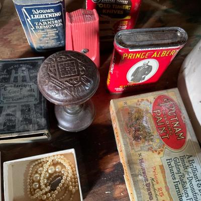 Vintage tins and more