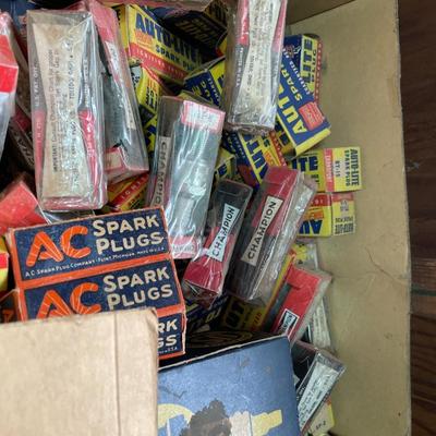 Vintage spark plugs and more