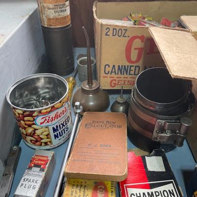 Vintage spark plugs and more