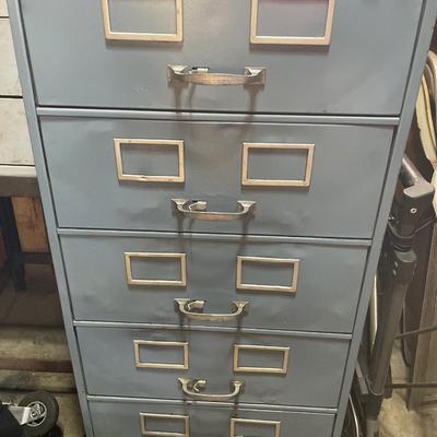 Remington Rand file cabinet