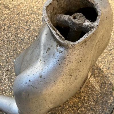 Cast Aluminum Sculpture Of Woman