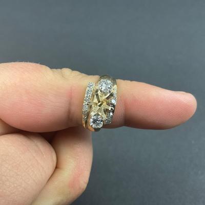 -85- GOLD | 14K Yellow Gold & Diamonds | Marked