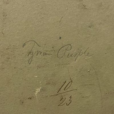 Antique Pastel Portrait