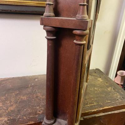 Brewster Ingraham,? Onion top 4 column Clock