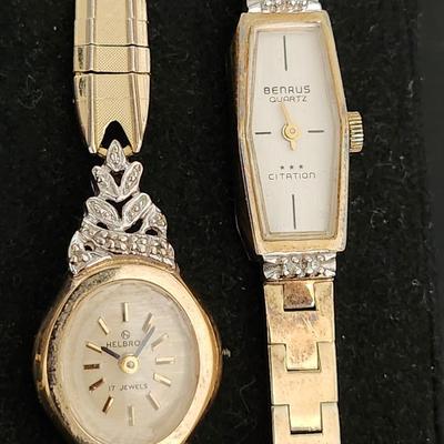 4 Vintage Ladies Bracelet watches