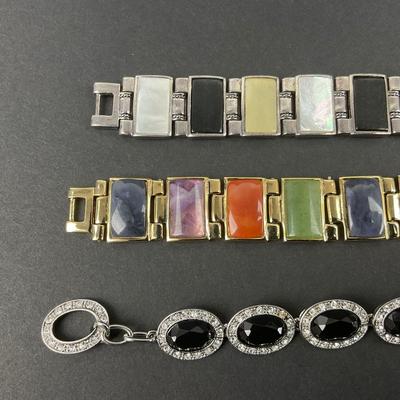 -93- MONET | Assortment Of Bracelets | Marked