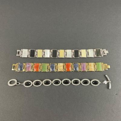 -93- MONET | Assortment Of Bracelets | Marked