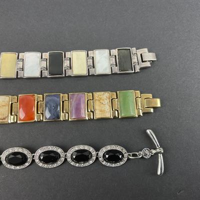 -93- MONET | Assortment Of Bracelets | Marked