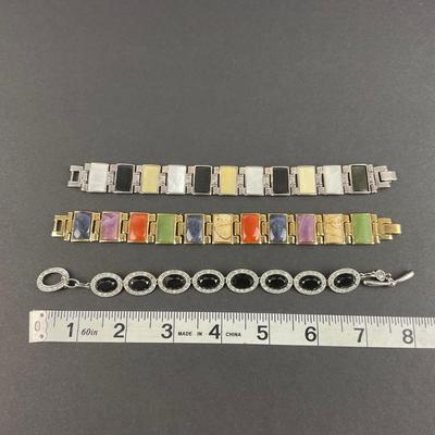 -93- MONET | Assortment Of Bracelets | Marked