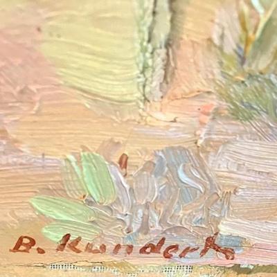 Balthasar Kundert Original Painting