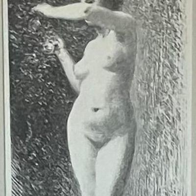 Fantin Latour Framed Lithograph