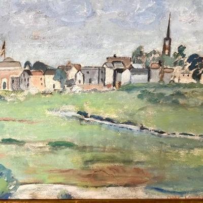 Original Framed Painting By Mary Lawrence