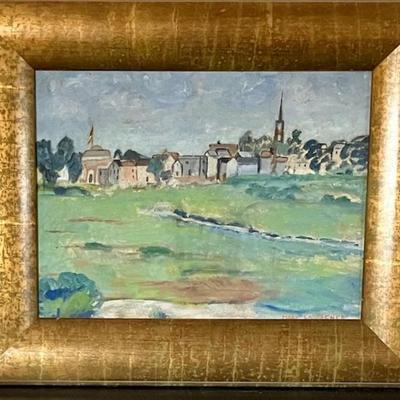 Original Framed Painting By Mary Lawrence