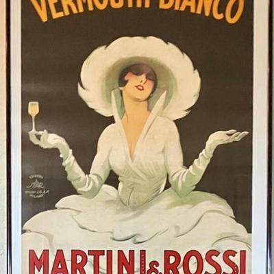 Martini & Rossi Framed Print