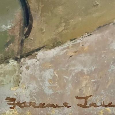 Florence Jones Original Framed Watercolor