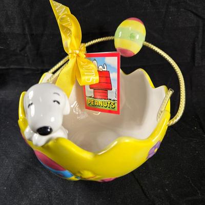 Snoopy Easter Candy Bowl