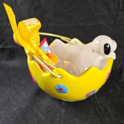 Snoopy Easter Candy Bowl