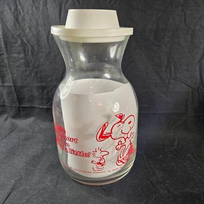 Snoopy Carafe with Lid