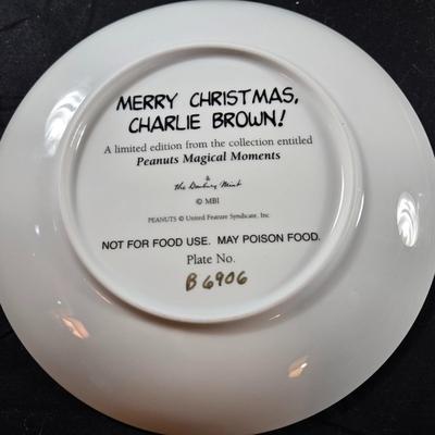 Danbury Mint Snoopy Plate