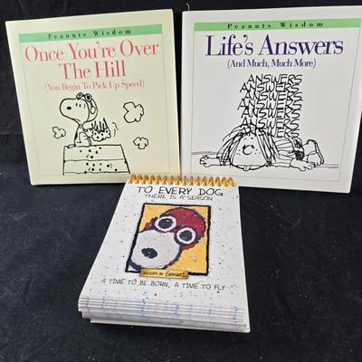 Trio of Peanut's Wisdom Books