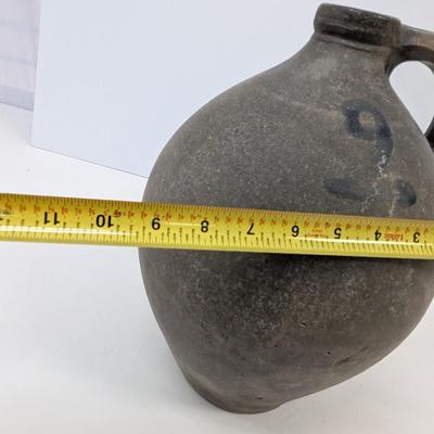 Brown Stoneware Pottery Jug