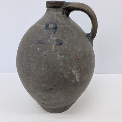 Brown Stoneware Pottery Jug