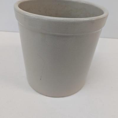 1 Gallon Blue Crown Robinson Ransbottom Roseville Crock