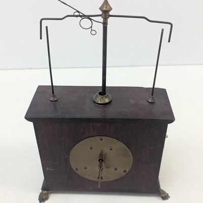 Vintage Jerome & Co. Horolovar Flying Pendulum Clock Made In Germany