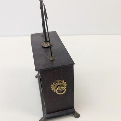 Vintage Jerome & Co. Horolovar Flying Pendulum Clock Made In Germany