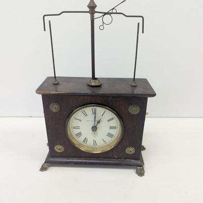 Vintage Jerome & Co. Horolovar Flying Pendulum Clock Made In Germany