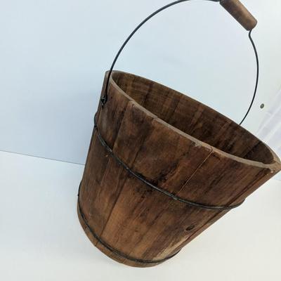 Antique Advertising Candy Bucket Ox-Heart Chocolate Drops