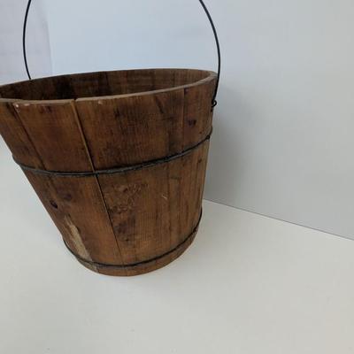 Antique Advertising Candy Bucket Ox-Heart Chocolate Drops
