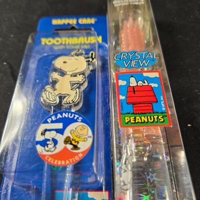 Peanut's 50th Anniversary Toothbrushes
