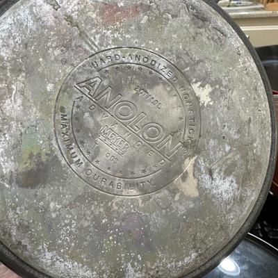 Kitchen lot -4 - Analon Pots & Pans
