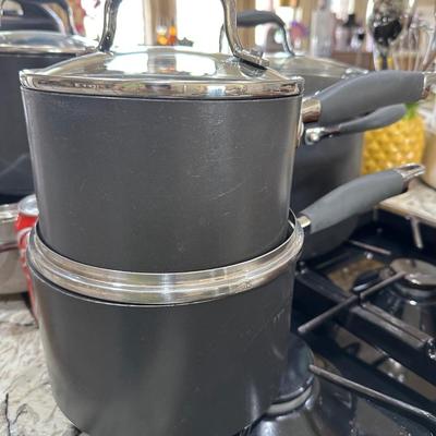 Kitchen lot -4 - Analon Pots & Pans