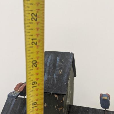 Wooden Birdhouse Removable Top