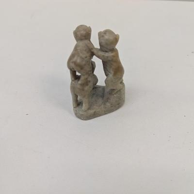 Soapstone Carved Monkeys