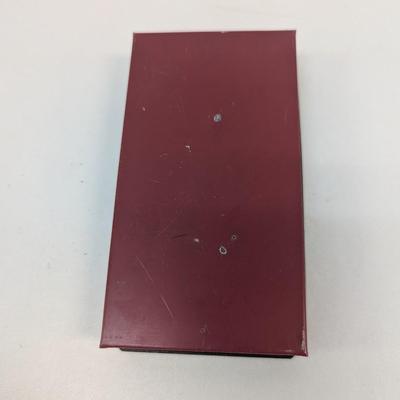 Vintage Hoffman Swiss Made Hinged Tin Trinket Box