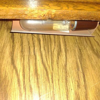 Wooden Lighted Bookcase- Approx 32" Wide, 17" Deep, 75" Tall