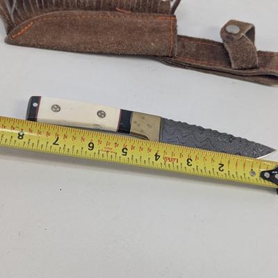 Fixed Blade Hunting Knife With Sheath