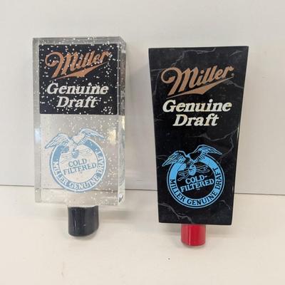 Miller Genuine Draft Beer Tap Handles