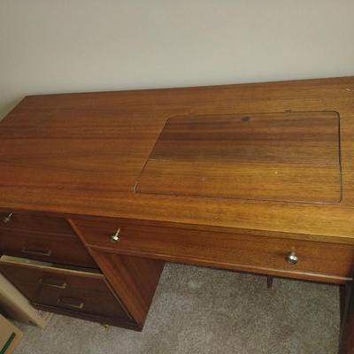 Wooden Sewing Machine Cabinet- No Machine Included