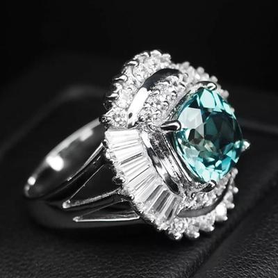 Blue Green Tourmaline 4.10 Ct